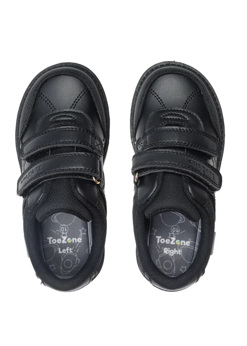 ToeZone Boys Black Cade Space Novelty Shoe (Younger 8-Older 3) - Size 12 Infants Image 3