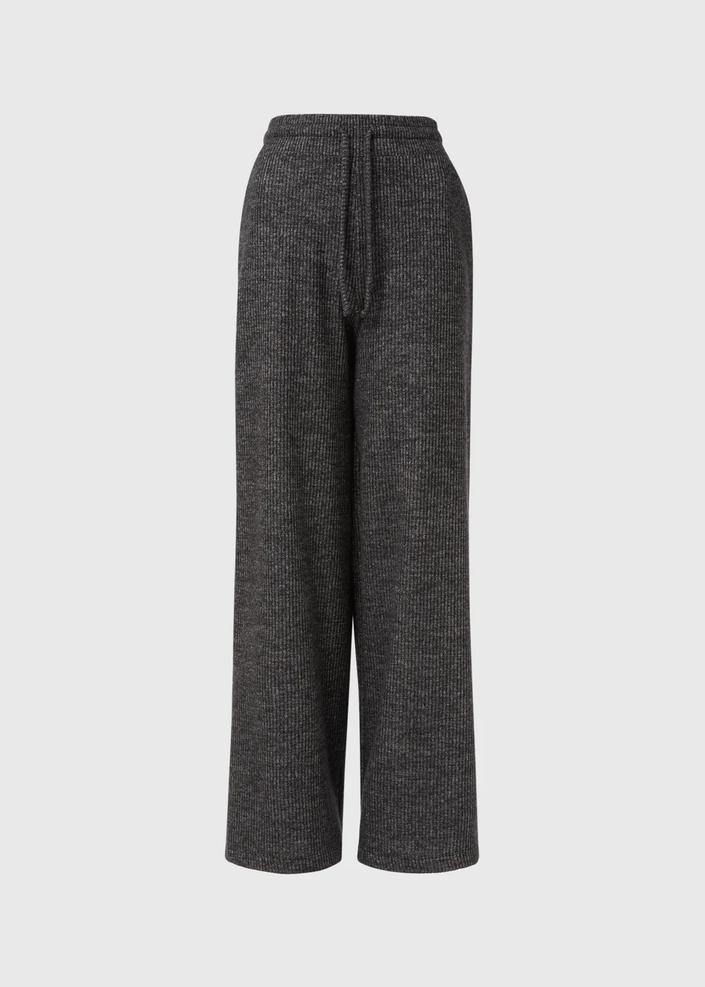 Grey Wide Leg Trousers - S Image 1