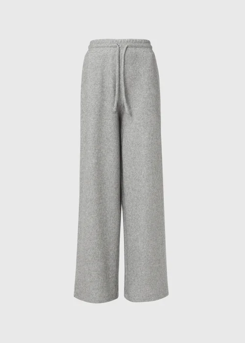 Grey Wide Leg Trousers - S Image 5