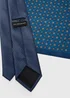 Taylor & Wright Blue Geometric Tie & Pocket Square Set - One Size Image 2