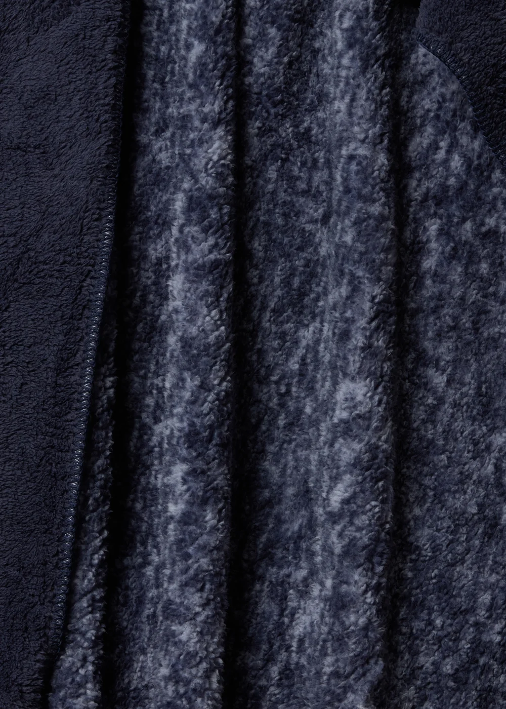Blue Double sided Sherpa Throw Image 2