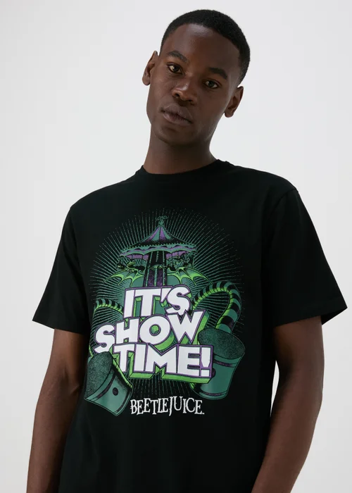 Black Beetlejuice T-Shirt - S Image 3