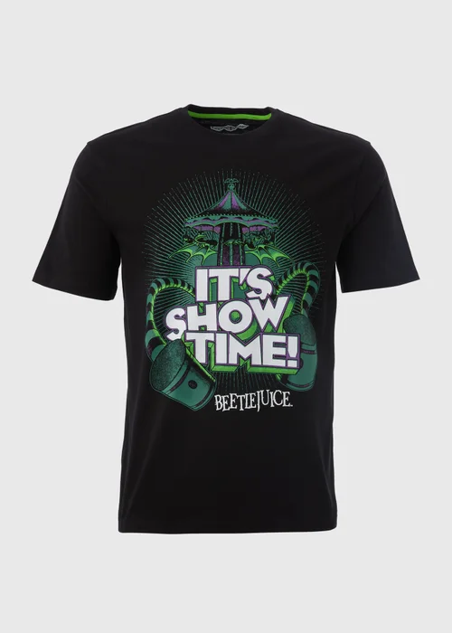 Black Beetlejuice T-Shirt - S Image 5