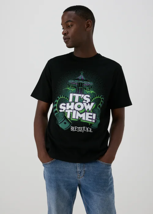 Black Beetlejuice T-Shirt - S Image 1
