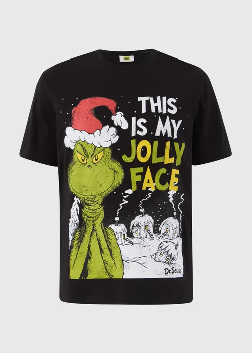 Grinch Black Christmas Family T-Shirt - S Image 3