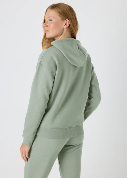 Khaki Basic Hoodie - S Image 2