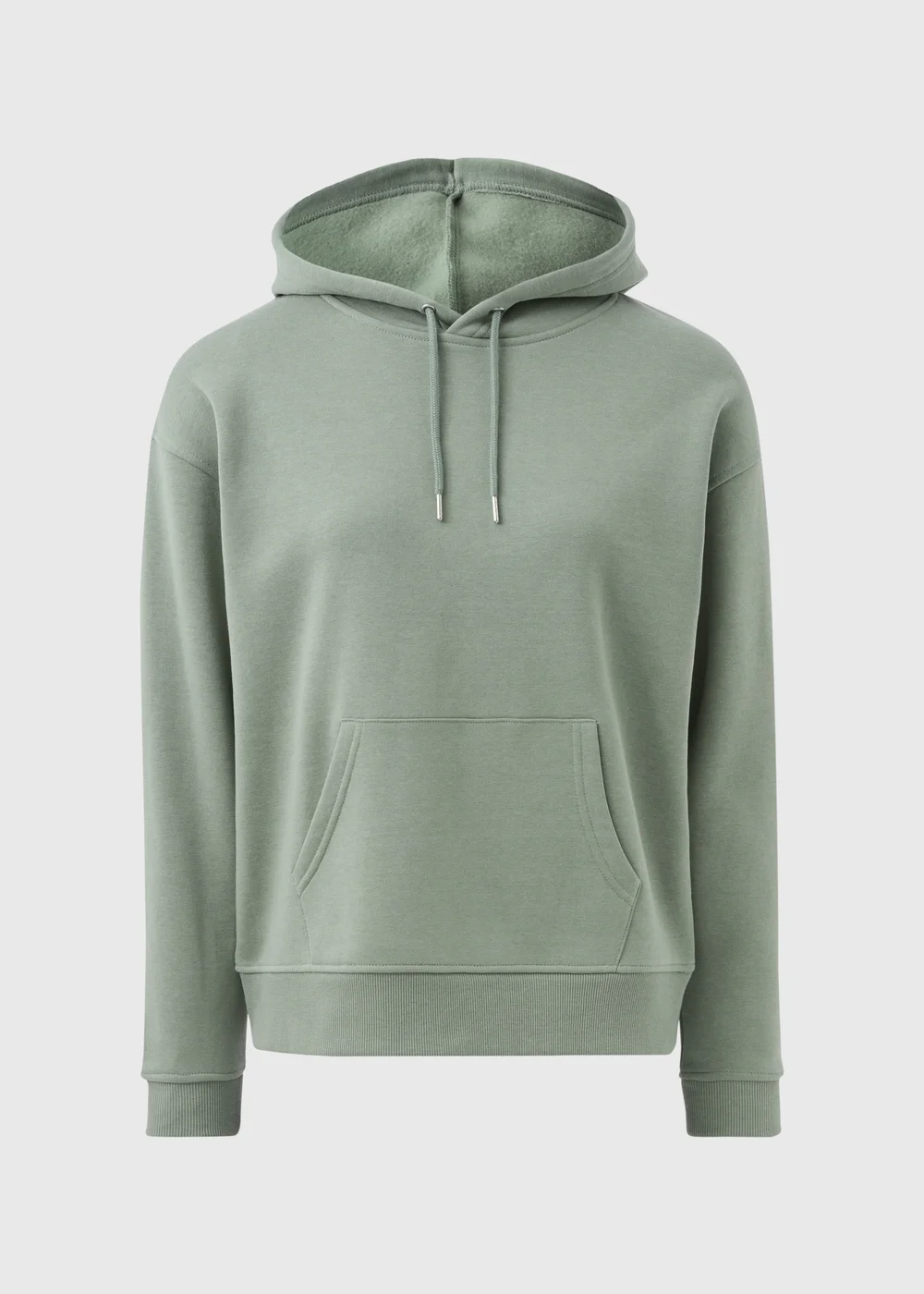 Khaki Basic Hoodie - S Image 4
