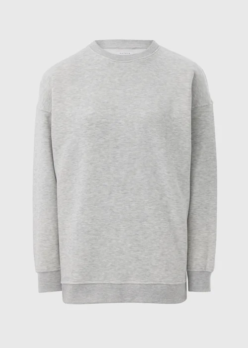 Grey Longline Sweatshirt - S Image 2