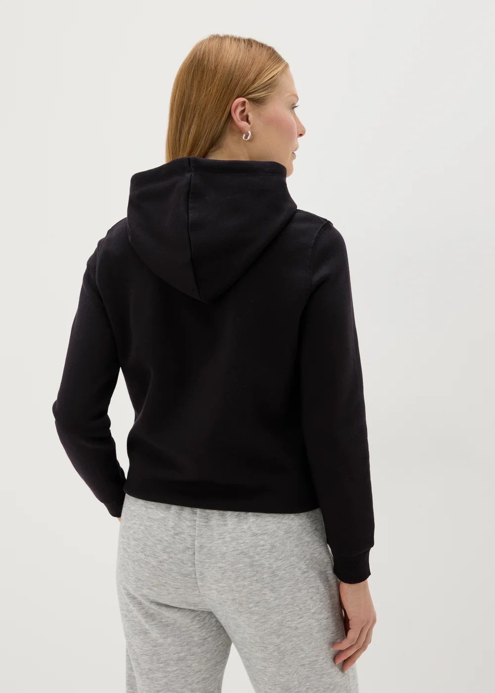 Black Sparkle Manhattan Hoodie - S Image 3
