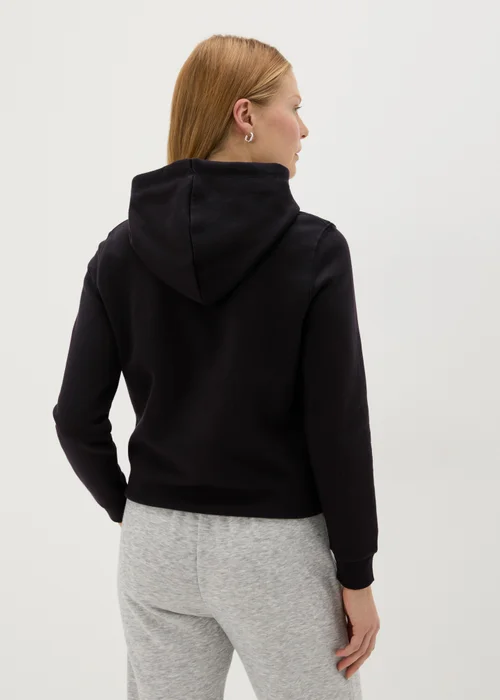 Black Sparkle Manhattan Hoodie - S Image 3