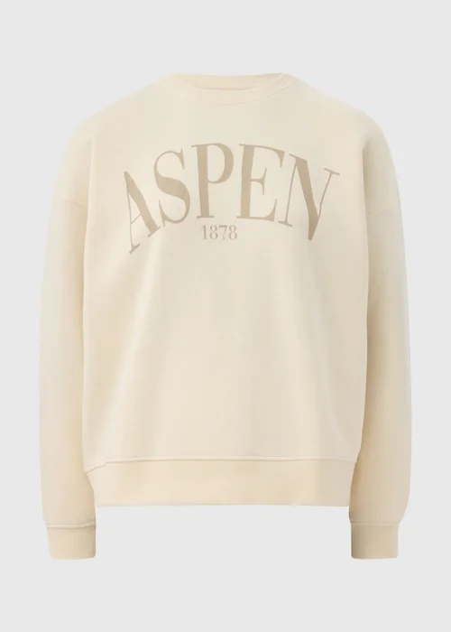 Cream Aspen Sweatshirt - S Image 4