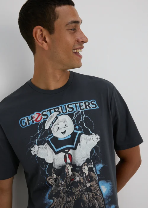 Charcoal Ghost Busters T-Shirt - S Image 3