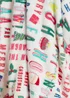 Multicolour Joyful Text Pom Throw Image 2