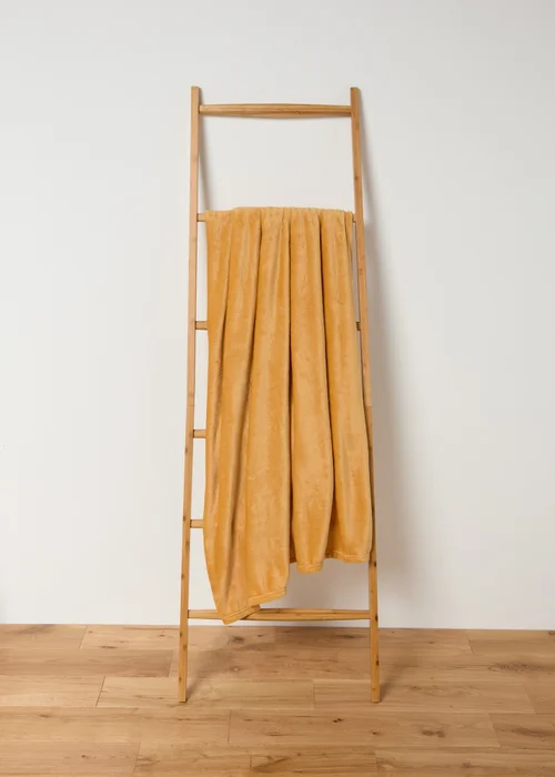 Large Mustard Throw Image 1