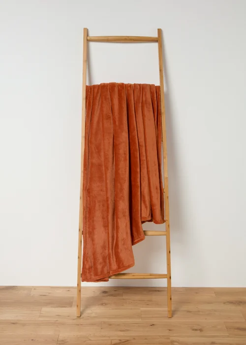 Large Rust Throw Image 1