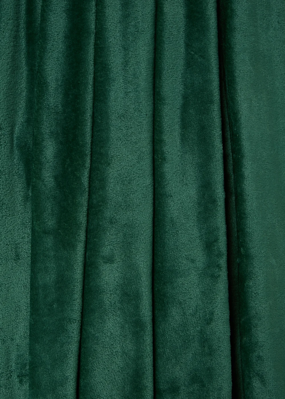 Plain Green Throw (200cm x 220cm) Image 2