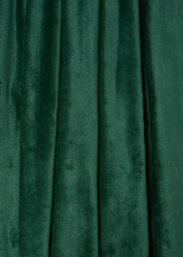 Plain Green Throw (200cm x 220cm)