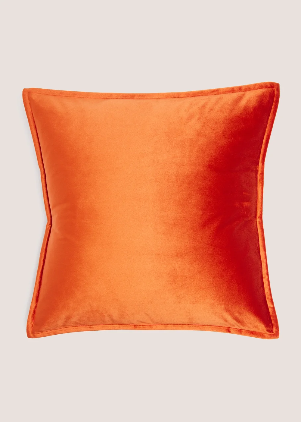 Rust Velvet Cushion Image 1