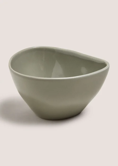 Grey Organic Nibble Bowl (21.5cm x 20.6cm x 3cm) Image 1
