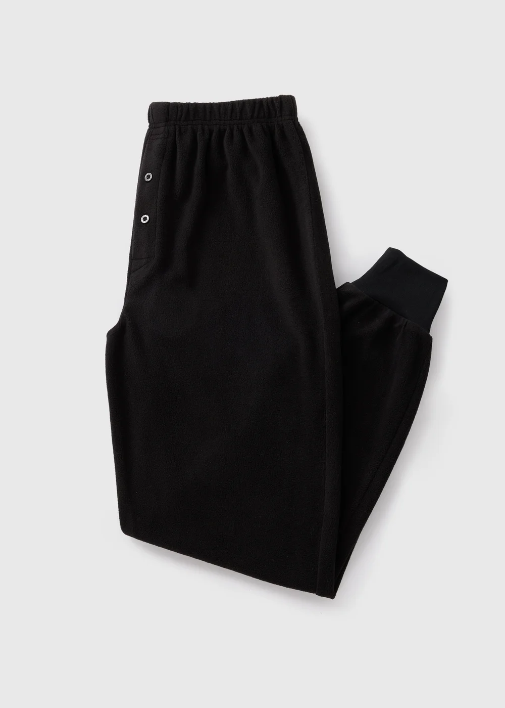 Black Fleece Long Jogging Bottoms - S Image 1