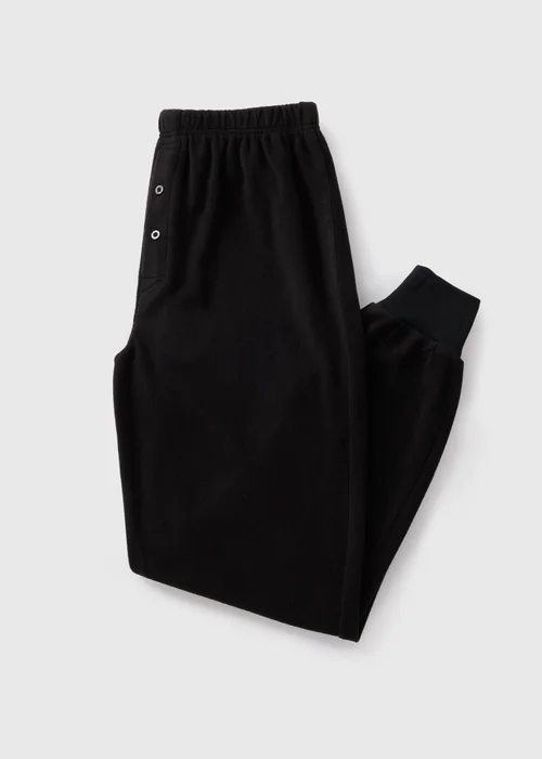 Black Fleece Long Jogging Bottoms - S Image 1