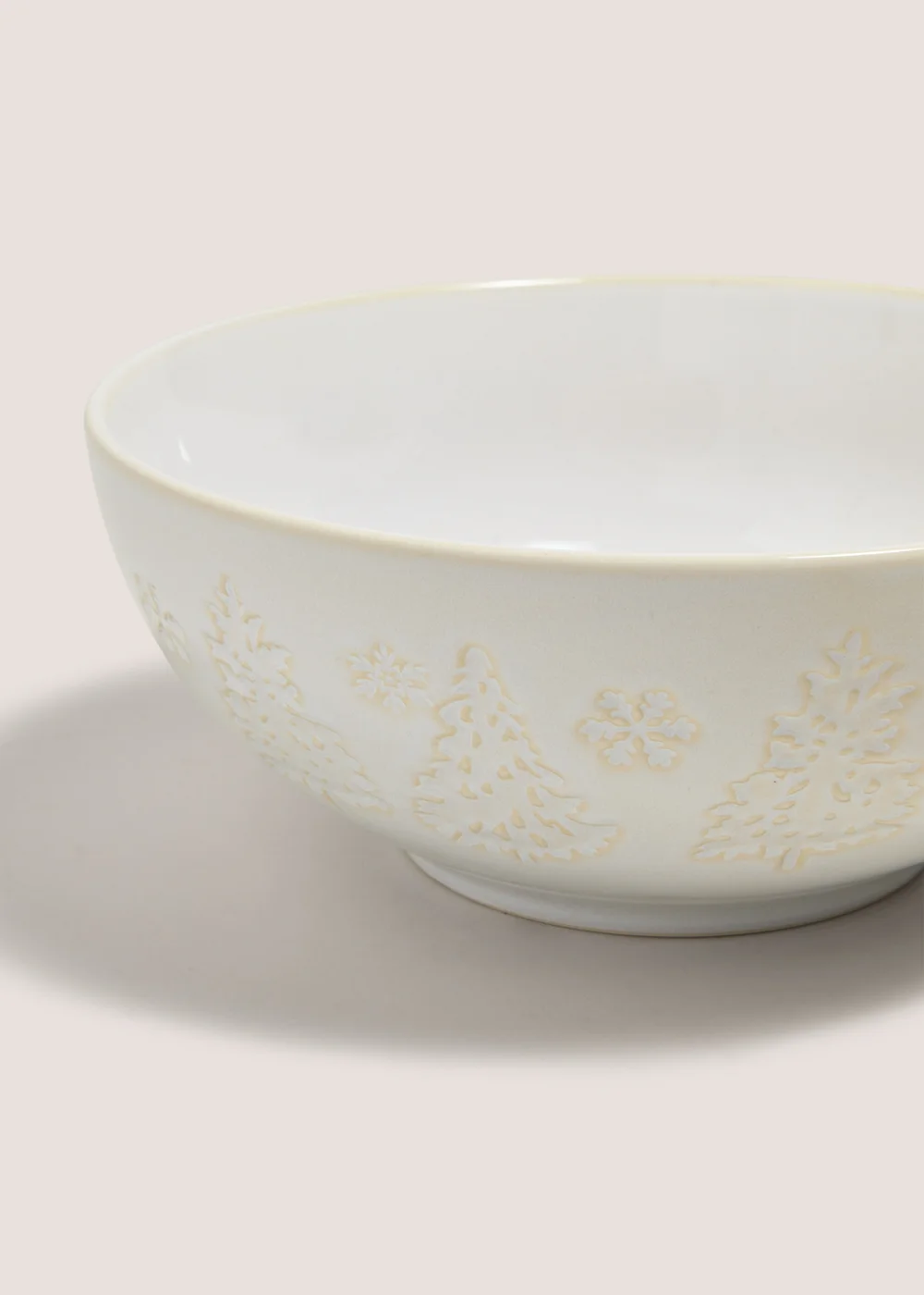 Wondrous Cream Serve Bowl Image 2