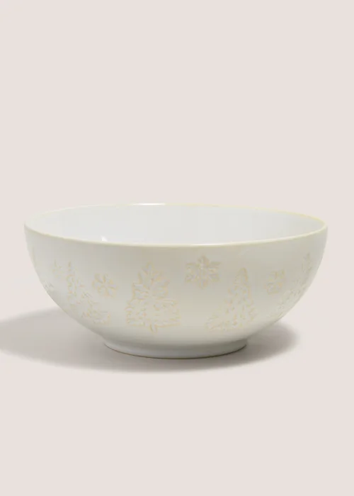 Wondrous Cream Serve Bowl Image 1