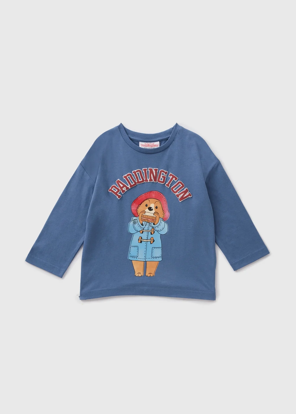 Paddington Blue Long Sleeve T-Shirt (1-7yrs) - 1 half year to 2 Image 1