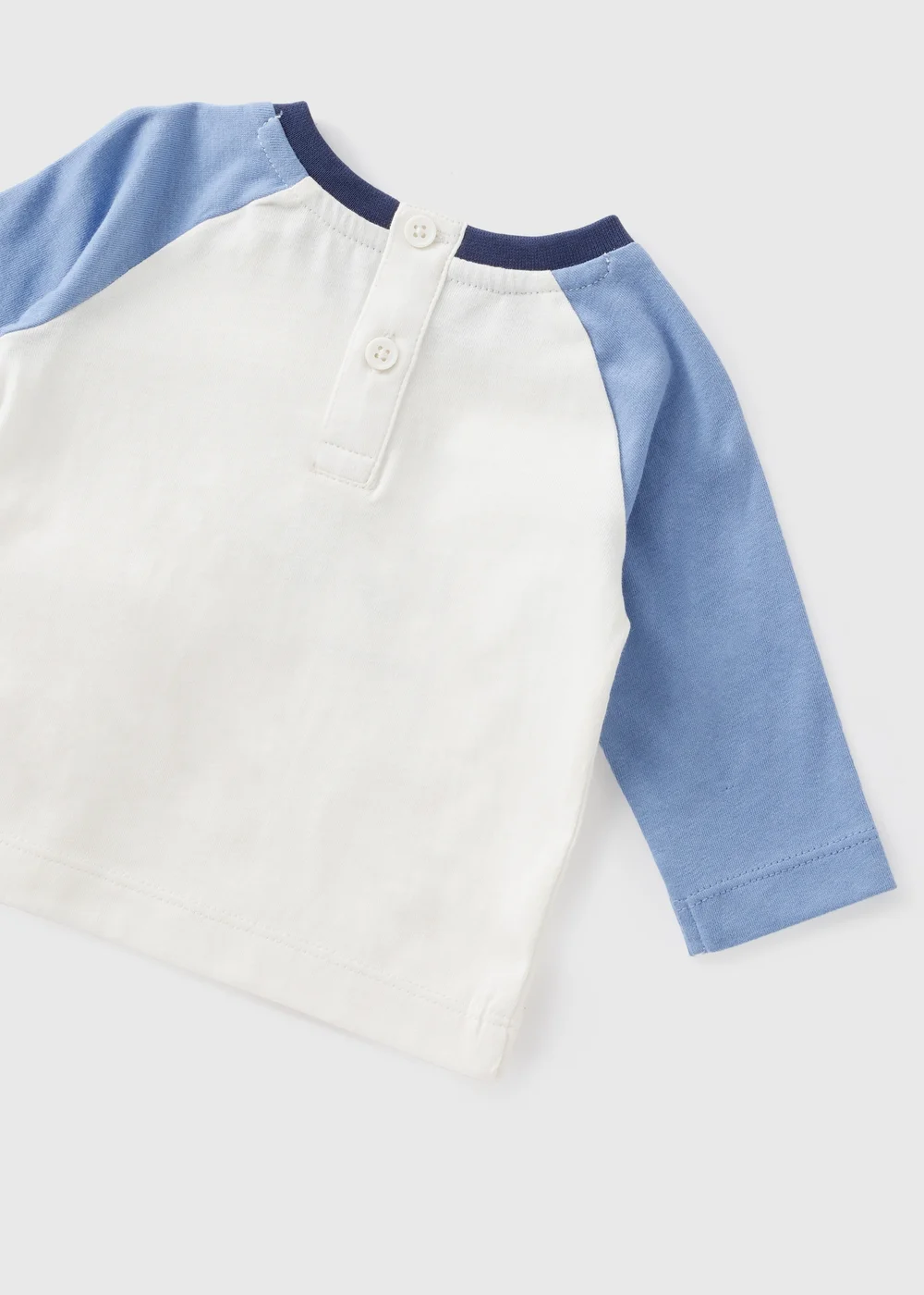 Baby Blue Daddy's Boy T-Shirt (Newborn-23mths) - Age 0 - 3 Months Image 2