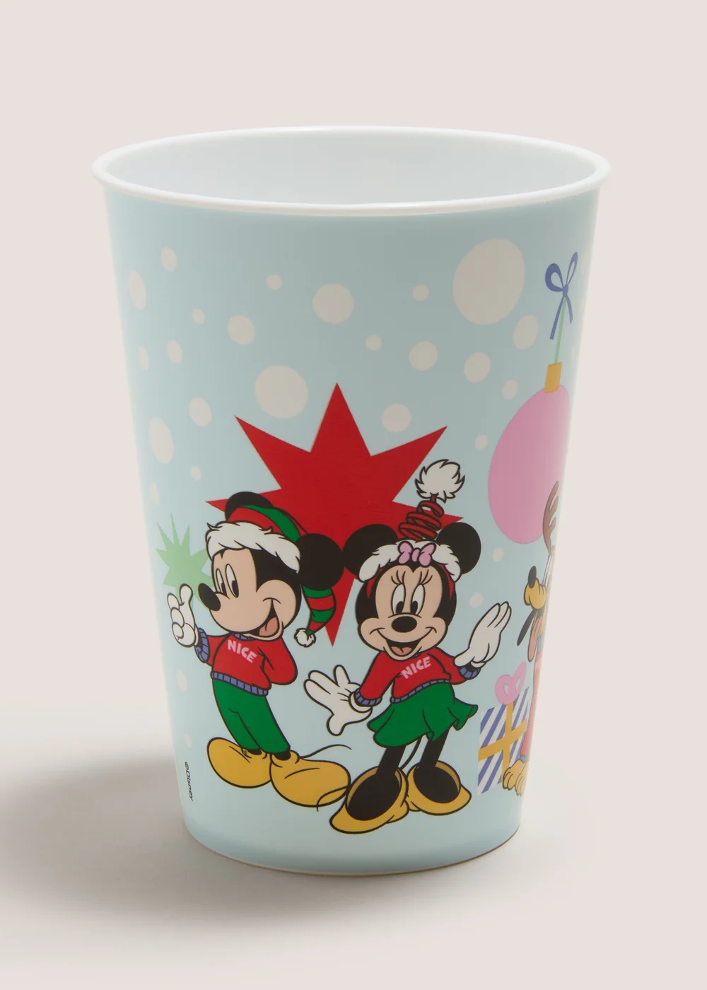 Disney Mickey & Minne Christmas Tumbler Image 1