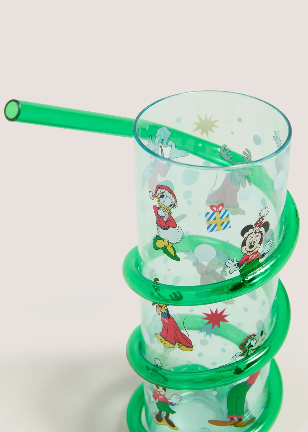 Disney Kids Minnie & Mickey Twist Straw Cup Image 2