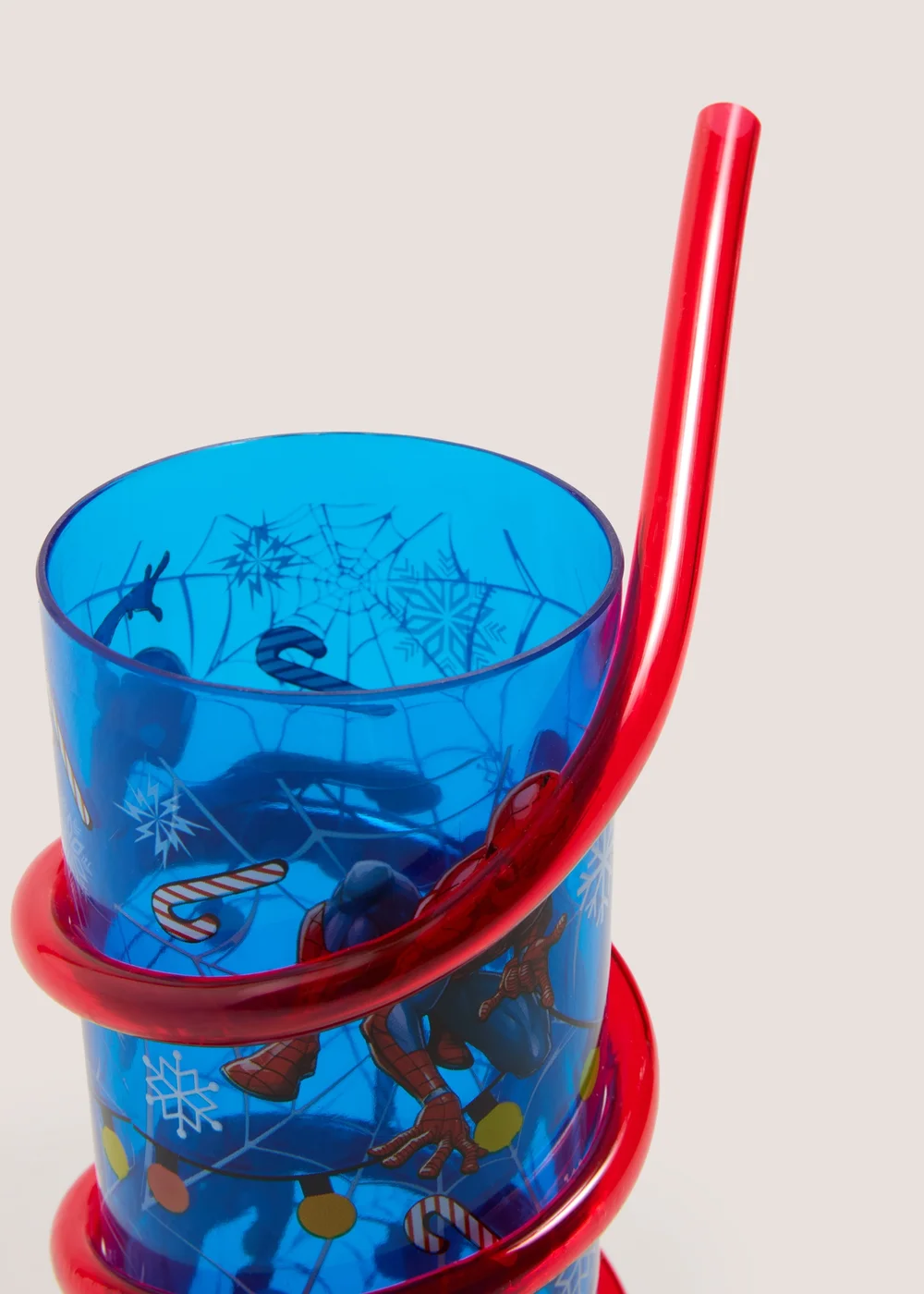 Kids Spiderman Twist Straw Cup Image 2