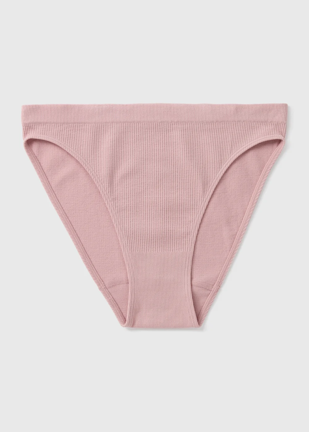 Pink Seamless High Leg Knickers - S Image 4