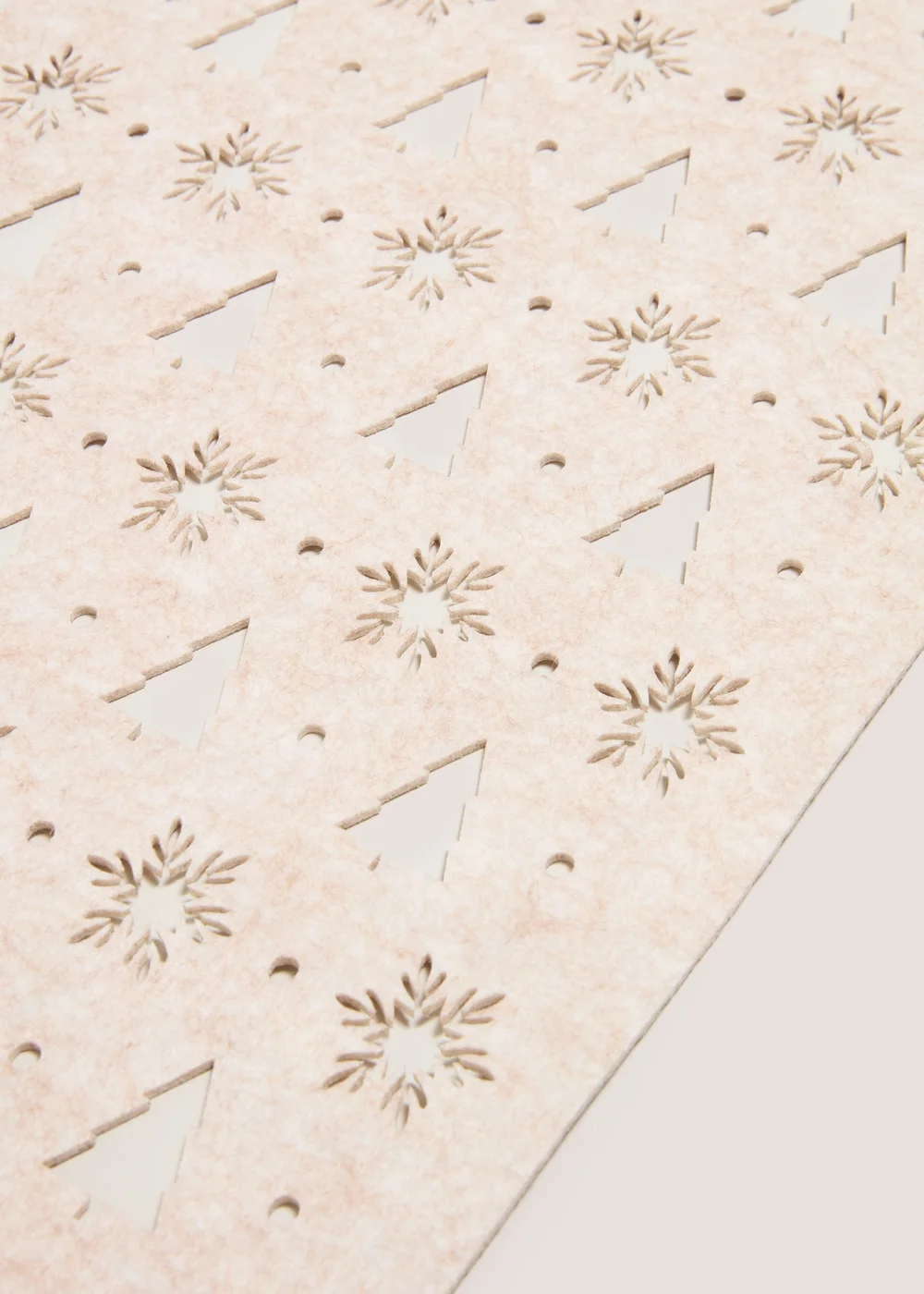 Wondrous Cream Felt Runner Image 2