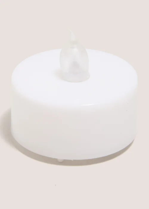 6 Pack White LED Tealights Image 2