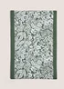 Winter Poem Green Winter Leaf Table Runner Image 1