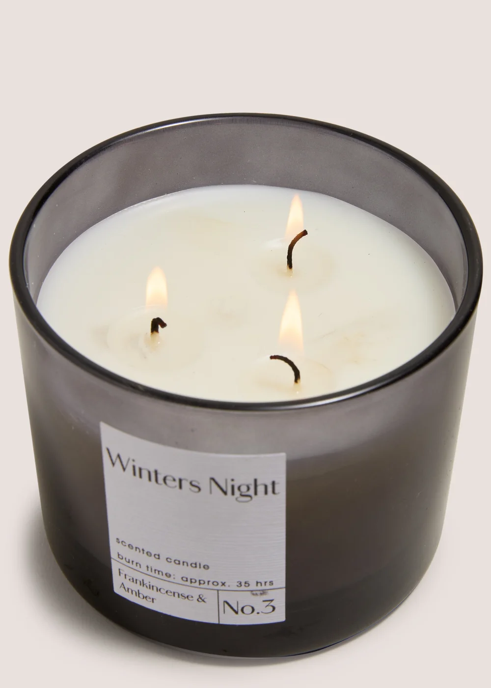 Black Winters Night Candle Image 2