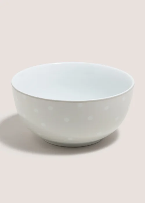 White Cockapoo Bowl Image 1