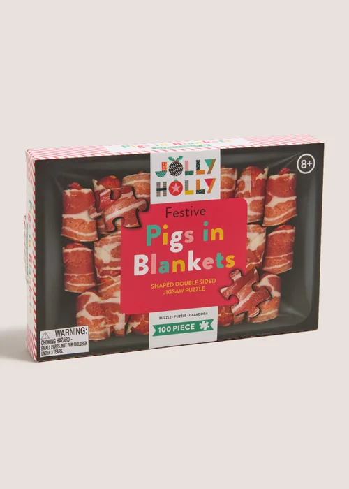 Christmas Pigs In Blanket Jigsaw Image 1