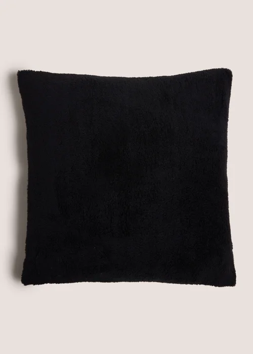 Winter Poem Black Stag Cushion Image 2