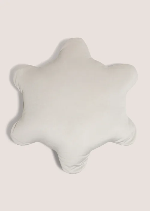 Wondrous Christmas Snowflake Cushion Image 2