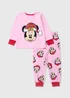 Disney Kids Pink Minnie Pyjama Set (1-7yrs) - 1 to 1 half years Image 1