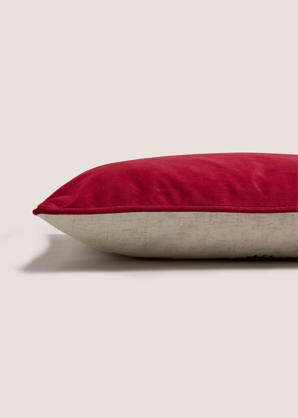 Winter Poem Joy Embroidered Cushion Image 2