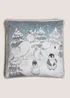 Wondrous Printed Polar Bear & Penguin Cushion Image 1