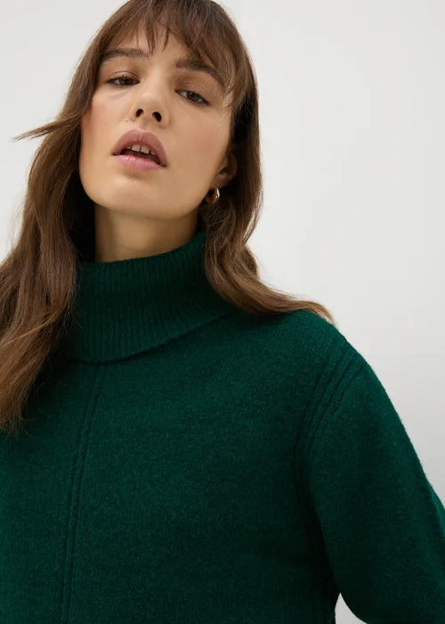 Et Vous Green Roll Neck Jumper - S Image 2