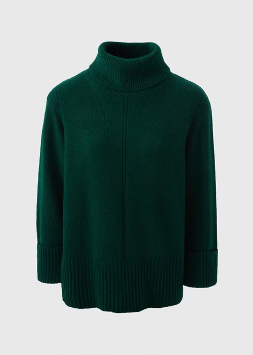 Et Vous Green Roll Neck Jumper - S Image 4