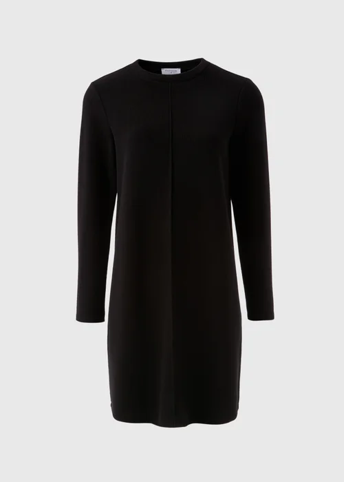 Black Ribbed Sweater Dress - 8 Image 4