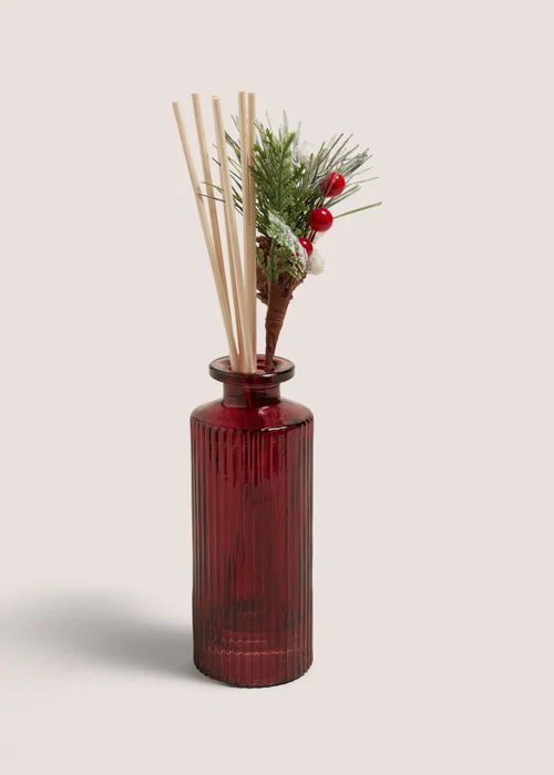Winter Poem Red Ribbed Festive Berry Diffuser Image 1