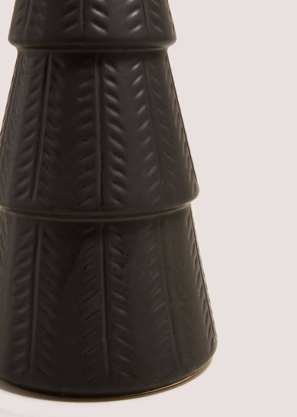Black Ceramic Tree Ornament Image 2