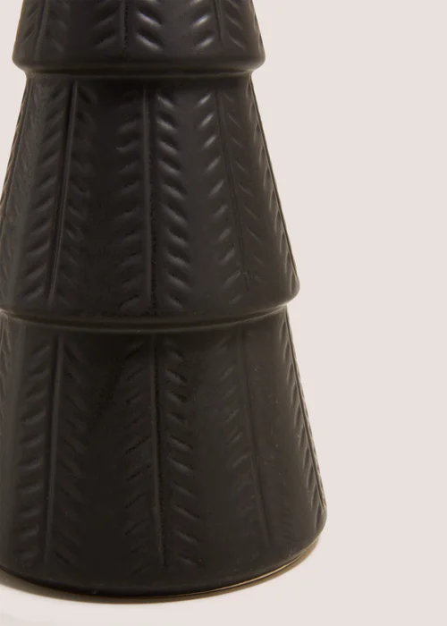 Black Ceramic Tree Ornament Image 2